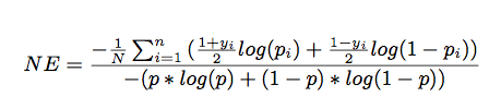 Normalized Entropy（NE）